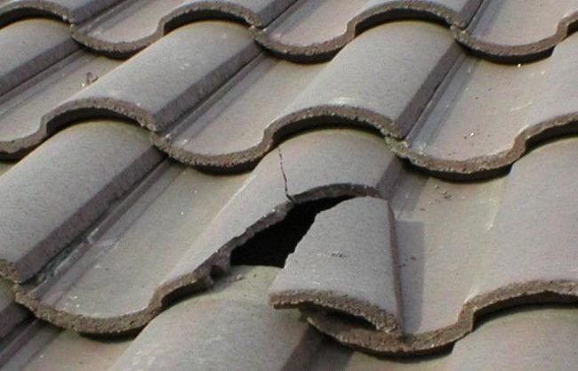 cracked Terracotta Roof